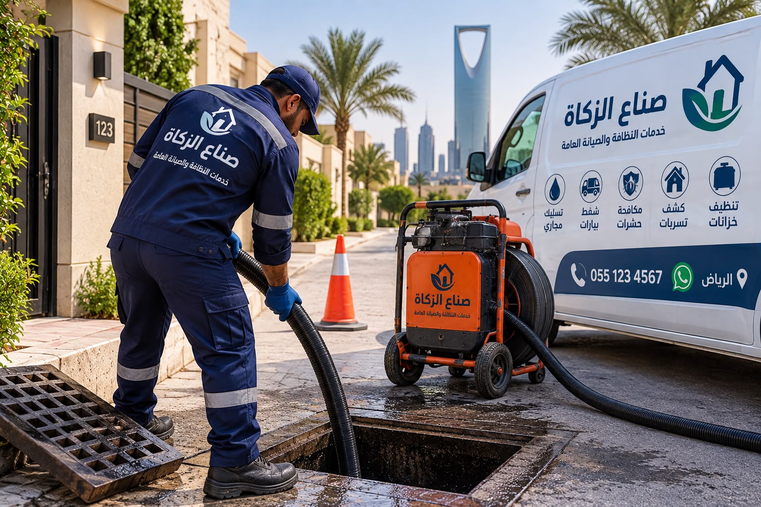 شركة تسليك مجاري بالرياض تسليك وفتح مجاري الصرف